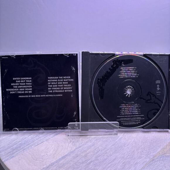 Metallica by Metallica (CD, 1991) - Picture 3 of 5